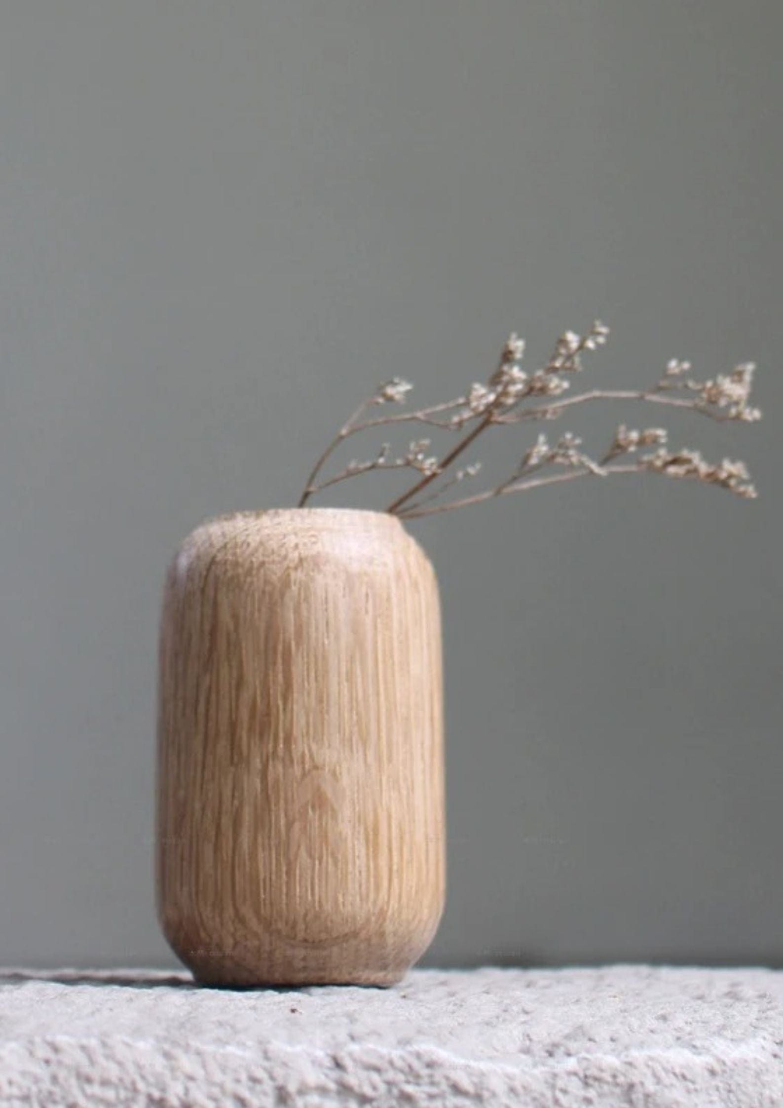 Le Monde du Vase Vase en Bois <br> Collection Forêt Enchantée